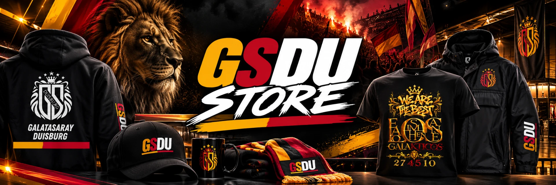 GSDU Store – Fanartikel des Galatasaray Sport- & Fanclub Duisburg e.V.